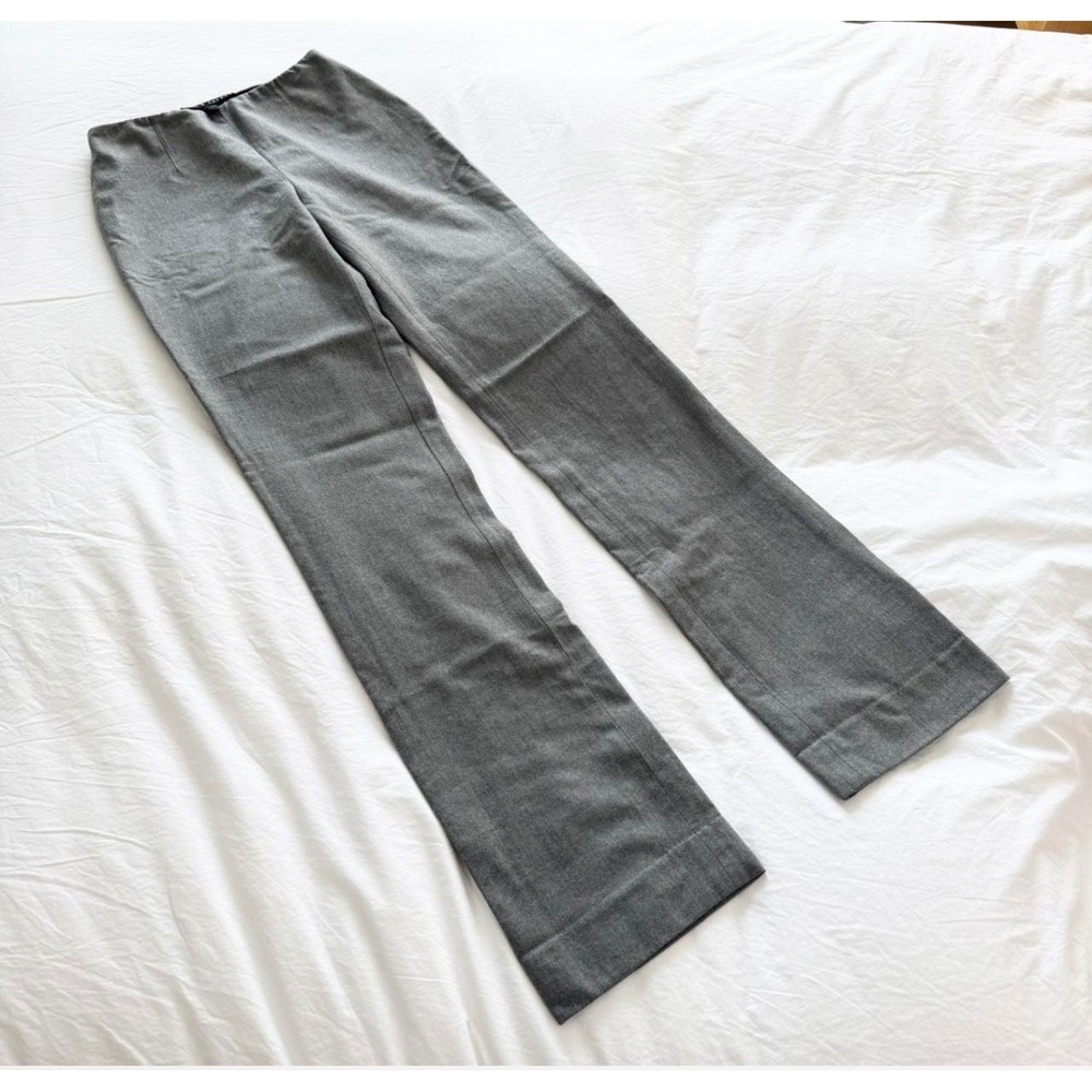 Ralph Lauren Gray Wool Straight Leg Pants Size 4 - Picture 2 of 6